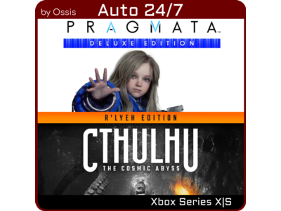XBOX 24/7 PRAGMATA Deluxe + Cthulhu The Cosmic Abyss R&acute;lyeh Edition