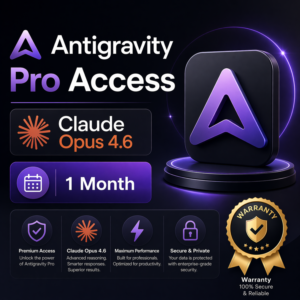 Доступ к Antigravity Pro / Claude Opus 4.6 / 1 месяц / Гарантия