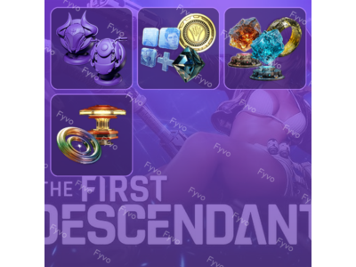 The First Descendant Твич Дропс 4 Предмета Twitch Drops
