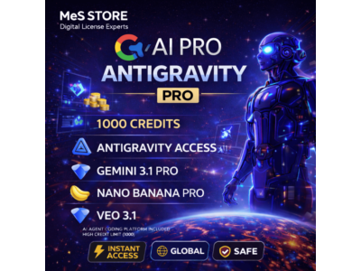 🔥 Google Antigravity Pro 4 MONTHS | ИНВАЙТ И ЛИЧНЫЙ ⚡ 1000 КРЕДИТОВ