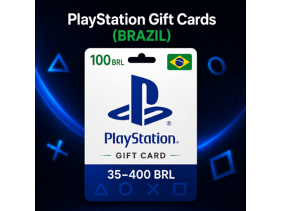 PlayStation Gift Cards Бразилия (BR) 35–400 BRL | Коды пополнения PSN