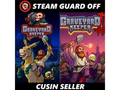 🎮 Graveyard Keeper 1 + 2 + (ВСЕ DLC) | Оффлайн аккаунт | Без Guard
