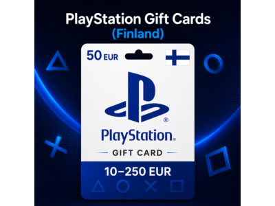 PlayStation Gift Cards Финляндия (FI) 10–250 EUR | Коды пополнения PSN