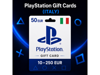 PlayStation Gift Cards Италия (IT) 10–250 EUR | Коды пополнения PSN