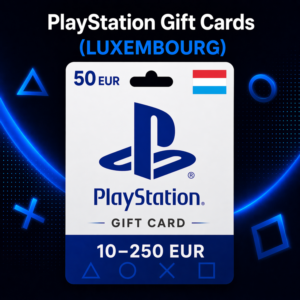 PlayStation Gift Cards Люксембург (LU) 10–250 EUR | Коды пополнения PSN