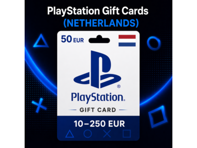 PlayStation Gift Cards Нидерланды (NL) 10–250 EUR | Коды пополнения PSN