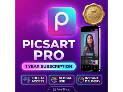 Picsart Pro 12 Месяцев ✨ AI Инструменты (Veo/Seedance) 🚀 Код