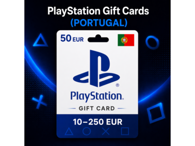 PlayStation Gift Cards Португалия (PT) 10–250 EUR | Коды пополнения PSN