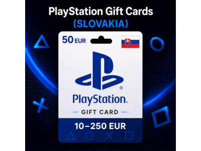 PlayStation Gift Cards Словакия (SK) 10–250 EUR | Коды пополнения PSN
