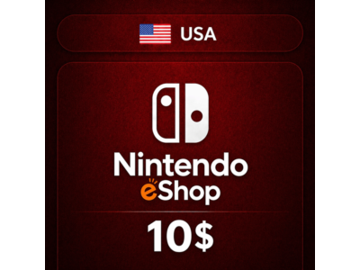Подарочная карта Nintendo eShop (USA) 10$