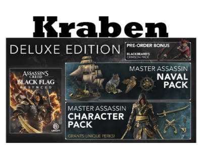 Assassin's Creed Black Flag Resynced Deluxe Edition steam Россия\МИР