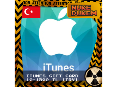ТУРЦИЯ 💎 Карта пополнения Apple iTunes 10-1500 TL💸