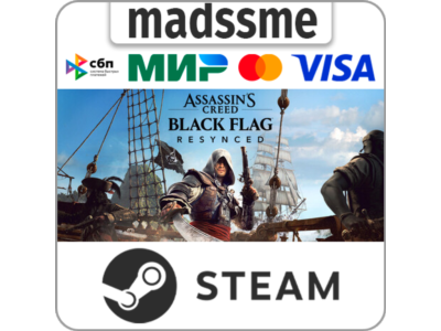 Assassin's Creed Black Flag Resynced Deluxe Edition * RU/KZ/СНГ/TR/AR * STEAM 🚀 АВТО