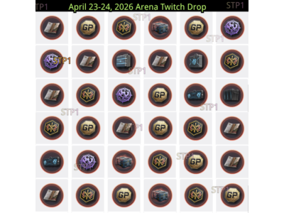 Escape from Tarkov: Arena — 36/36 23–26.04.2026 бесплатно Twitch Drops.