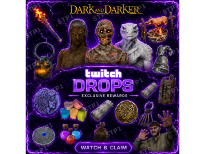Dark and Darker: скин «Опалённая мумия-нежить-эльф-демон с фонарём» (Twitch-дроп)