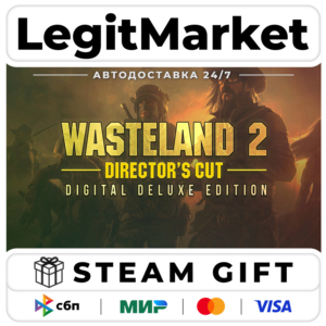Wasteland 2: Director's Cut Digital Deluxe Edition / Steam АВТО / РУ + МИР