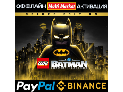LEGO® Batman™: Legacy of the Dark Knight Deluxe Edition STEAM 🅿️ 𝗣𝐀𝐘𝗣𝐀𝐋