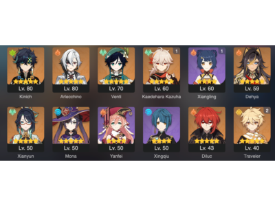 [2in1] NA GENSHIN IMPACT + Honkai: Star Rail | 49 AR | 43 CHARACTERS | 10 LEGENDARY |