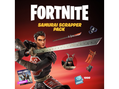 Fortnite - Samurai Scrapper Pack DLC + 1000 V-Bucks - XBOX 🔑