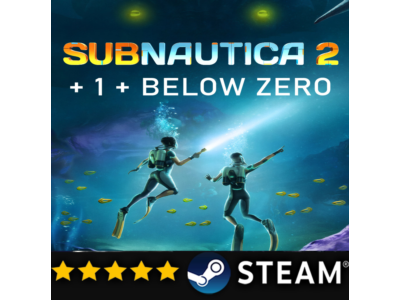 SUBNAUTICA 2 + ВСЕ ЧАСТИ ( 2 + 1 + BELOW ZERO)・STEAM・PC