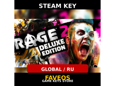 RAGE 2 Deluxe Edition (+4 DLC+Doom 3 BFG) | Steam key GLOBAL/RU