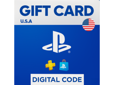 PlayStation Network Gift Card (PSN) 1-2-3-4-5-10-15-20-25-30-40-50-75-100 USD$ (США)