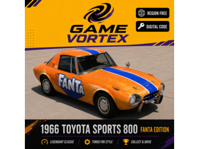 Тойота Спортс 800 «Фанта Эдишн» 1966 — Форза Хорайзон 6 | Xbox / ПК
