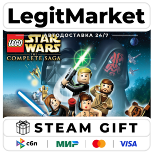 LEGO Star Wars - The Complete Saga / Steam АВТО / РУ + МИР