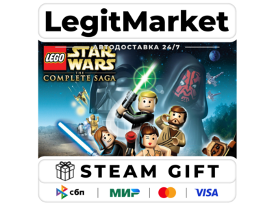 LEGO Star Wars - The Complete Saga / Steam АВТО / РУ + МИР