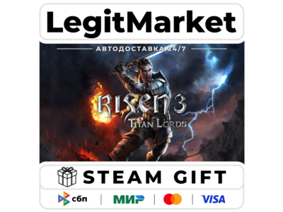 Risen 3 - Titan Lords / Steam АВТО / РУ + МИР