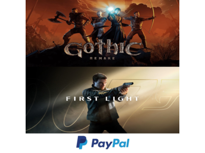 GOTHIC 1 REMAKE + 007 FIRST LIGHT + MORE NEW GAMES (steam offline) - PAYPAL