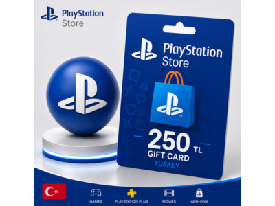 PlayStation (PSN) 250 TRY (TL)  лир Цифровая подарочная карта  | Автоматическая 24/7