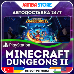 Minecraft Dungeons II · PS5 · TR/UA/IN/US