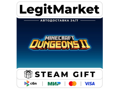 Minecraft Dungeons II / Steam АВТО / РУ + МИР