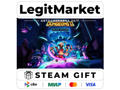 Minecraft Dungeons II Deluxe / Steam АВТО / РУ + МИР
