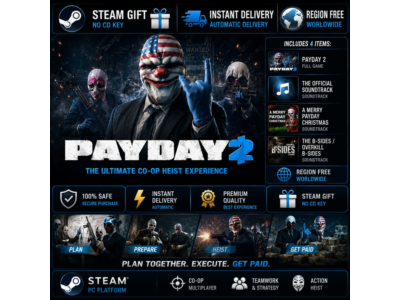 PAYDAY 2 Standard — PC Steam Gift / Без региона