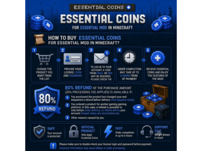 ➤ Essential Coins - Монеты Essential | Essential Мод | Майнкрафт