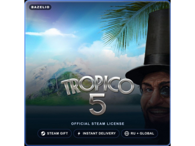 Tropico 5 (Steam Gift) · РФ и весь мир · Автодоставка 24/7