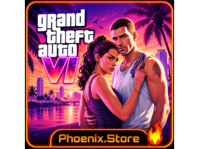 Выбор региона · GTA 6 Grand Theft Auto VI 6 · PS5