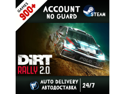 DiRT Rally 2.0 + 900 ИГР STEAM АККАУНТ