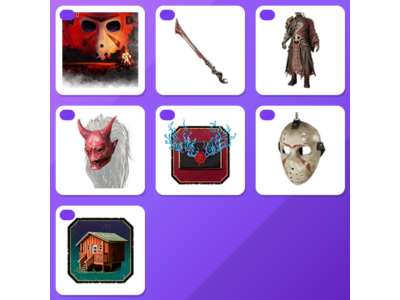 ⚡ Dead by Daylight Twitch Drops • 7x Exclusive Items Bundle ⚡