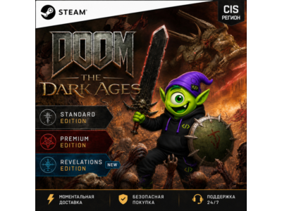 DOOM: THE DARK AGES STEAM CIS | Revelations & STANDARD & PREMIUM | КЛЮЧ | АВТО 24/7