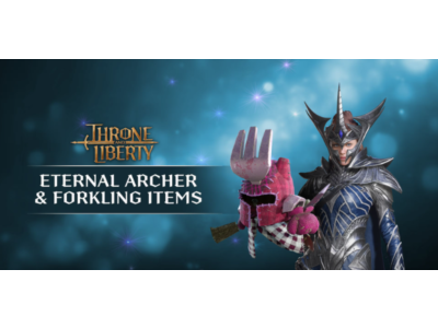 Throne and Liberty — Eternal Archer Outfit and Checkered Forkling Amitoi dlc