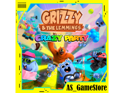 ⚫️Grizzy and the Lemmings - Crazy Party | ПК Epic Games EGS