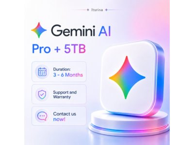 GEMINI AI PRO — 3–6 месяцев | VEO 3 | 5 ТБ (АВТОМАТИЧЕСКАЯ ДОСТАВКА)