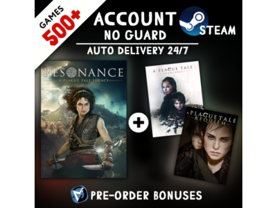 Resonance: A Plague Tale Legacy + Requiem + Innocence + 500 ИГР STEAM АККАУНТ