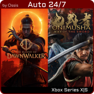 24/7 XBOX  The Blood of Dawnwalker + Onimusha Way of the Sword