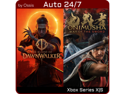 24/7 XBOX  The Blood of Dawnwalker + Onimusha Way of the Sword