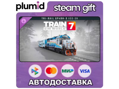 DLC Train Sim World 7: Tri-Rail GP49H-3 Loco Add-On Steam Gift / Россия + МИР / АВТО
