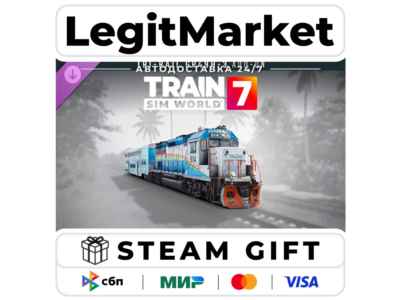 DLC Train Sim World 7: Tri-Rail GP49H-3 Loco Add-On / Steam АВТО / РУ + МИР